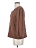Marine Layer Brown 3/4 Sleeve Blouse Size S - photo 5
