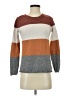 Pinque Color Block Brown Pullover Sweater Size XS - photo 1
