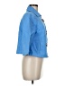 Worth New York Blue Raincoat Size 8 - photo 4