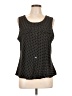 Diana Belle Black Sleeveless Blouse Size L - photo 1