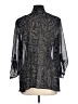 Investments 100% Polyester Black Kimono Size L (petite) - photo 2