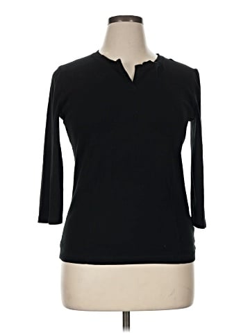 Jones New York Signature 3/4 Sleeve T-Shirt (view 1)