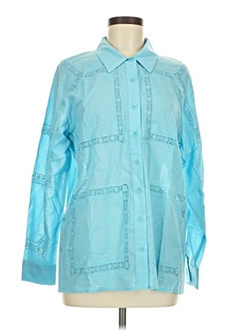 Tribal Long Sleeve Blouse (view 1)