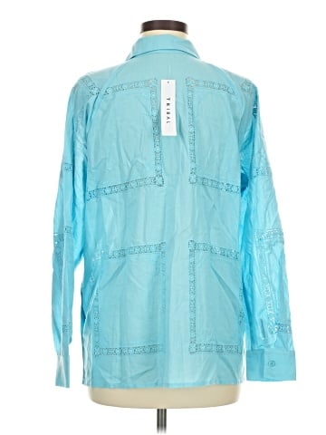 Tribal Long Sleeve Blouse (view 2)