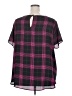 Torrid 100% Polyester Pink Short Sleeve Blouse Size 3X Plus (3) - photo 2