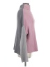 Miracle Color Block Pink Turtleneck Sweater Size S - photo 4