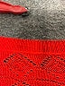 Unbranded 100% Polyester Red Cardigan Size S - photo 7