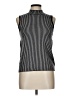 Marled Black Sleeveless Top Size L - photo 1
