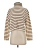Theory Stripes Tan Wool Pullover Sweater Size 0 - photo 1