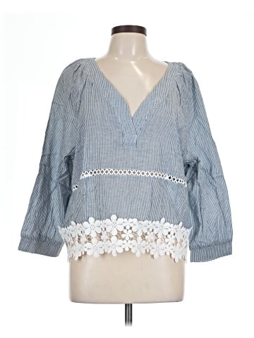 Young Essence 3/4 Sleeve Blouse (view 1)