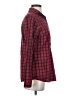 Indigo 100% Cotton Plaid Red Long Sleeve Button-Down Shirt Size S - photo 4