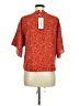 VIISHOW Red 3/4 Sleeve Blouse Size M - photo 2