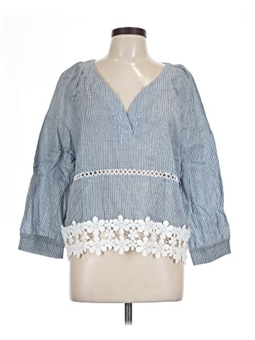 Young Essence 3/4 Sleeve Blouse (view 1)