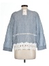 Young Essence Blue 3/4 Sleeve Blouse Size L - photo 2