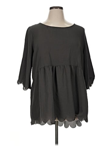Spin 3/4 Sleeve Blouse (view 1)