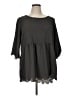 Spin Gray 3/4 Sleeve Blouse Size XL (estimated) - photo 1