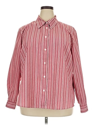 Foxcroft Long Sleeve Button-Down Shirt (view 1)