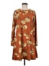 Altar'd State Print Brown Casual Dress Size M - photo 1