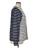 Chaps Stripes Ivory Long Sleeve T-Shirt Size XL - photo 4