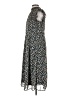 Unbranded 100% Polyester Print Blue Cocktail Dress Size M (estimated) - photo 5