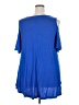 Larace Blue Short Sleeve Top Size 3X - photo 2