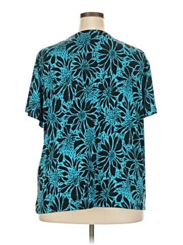 Salon Studio by Haband Short Sleeve Blouse (view 2)