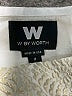 W by Worth Chevron-herringbone Ivory Formal Skirt Size 2 - photo 4