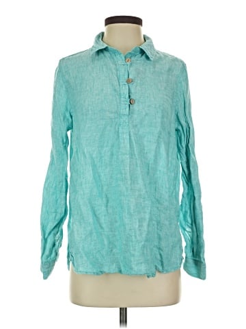 Sigrid Olsen Long Sleeve Blouse (view 1)