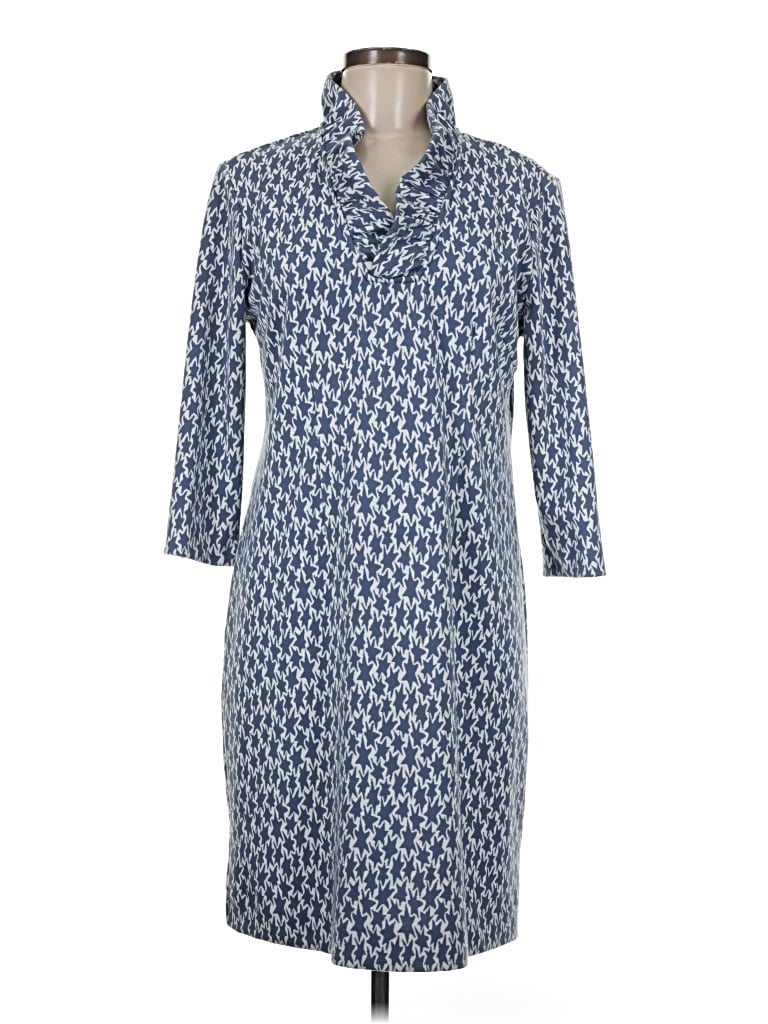 Pre-owned Tyler Boe Casual Dress In Blue