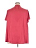 Torrid Pink Short Sleeve Blouse Size 3X Plus (3) - photo 2