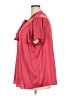 Torrid Pink Short Sleeve Blouse Size 3X Plus (3) - photo 5