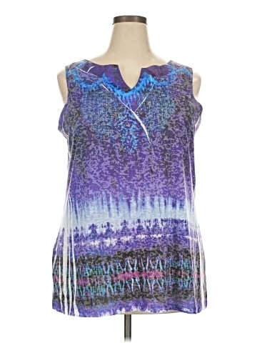 Saint Tropez West Sleeveless Blouse (view 1)