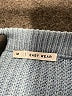 Easy Wear Jeans 100% Acrylic Solid Blue Pullover Sweater Size M - photo 7