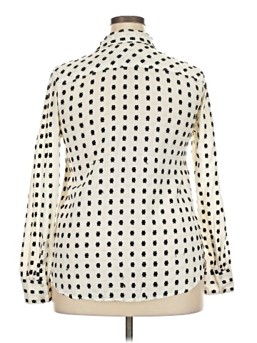 Merona Long Sleeve Blouse (view 2)