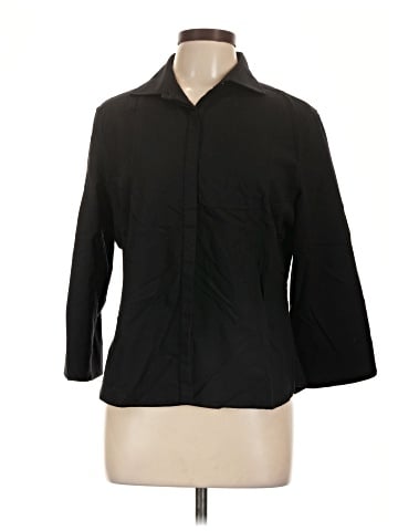 Faconnable 3/4 Sleeve Button-Down Shirt (view 1)