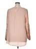 Apt. 9 100% Polyester Pink Long Sleeve Blouse Size XL - photo 2