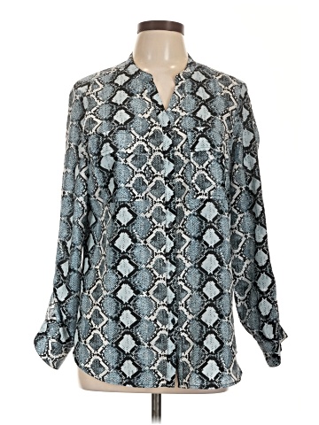 Jones New York Signature Long Sleeve Blouse (view 1)