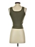 Shein Green Sleeveless T-Shirt Size 2 - photo 2