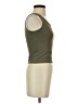 Shein Green Sleeveless T-Shirt Size 2 - photo 4