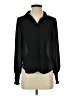 Habitual 100% Polyester Black Long Sleeve Blouse Size XS (0) - photo 1