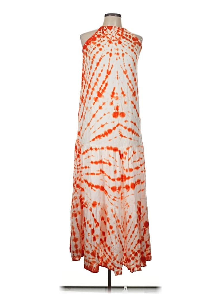 Pre-owned Assorted Brands Casual Dress In Orange