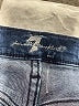 7 For All Mankind Stripes Blue Jeans Size 26 waist - photo 4