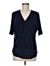 Gibson Blue Short Sleeve Blouse Size M - photo 1