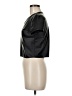 Necessary Objects Black Short Sleeve Top Size M - photo 5