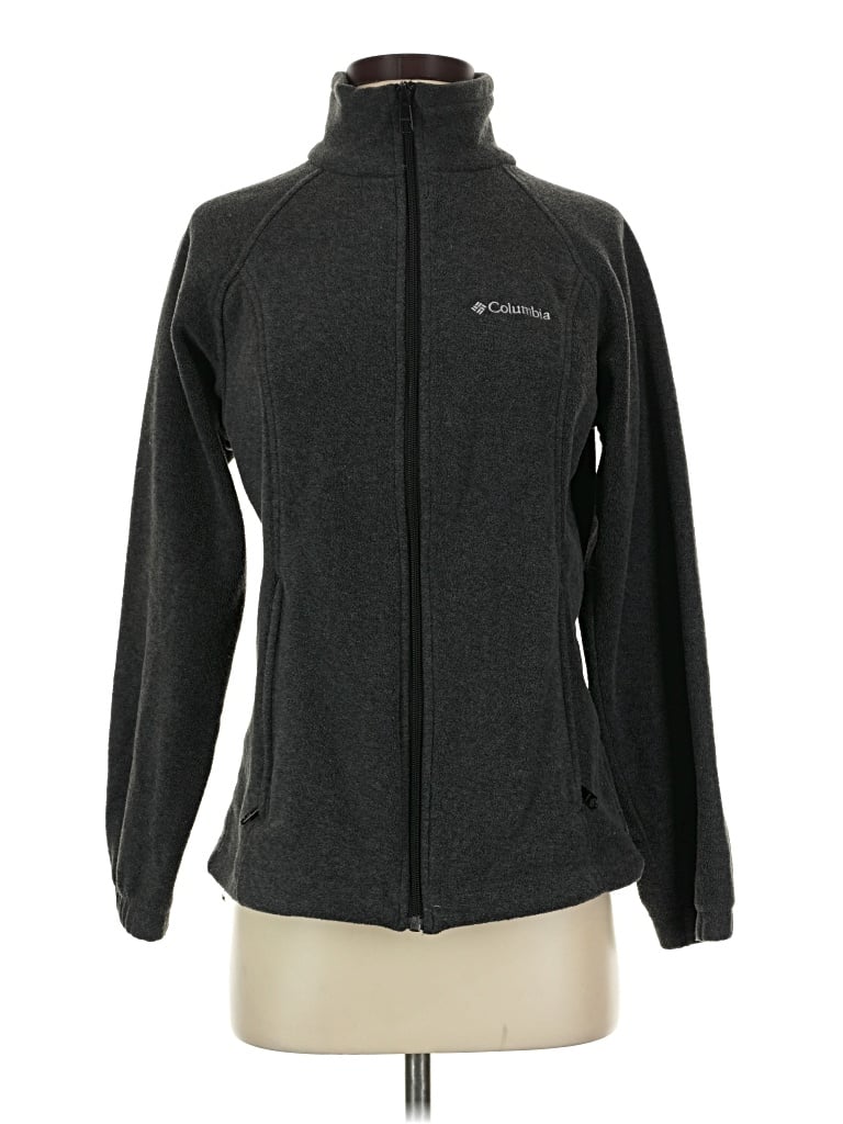 Pre-owned Columbia Sweatshirt In Gray