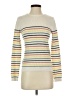 Downeast Stripes Ivory Turtleneck Sweater Size XS - photo 1