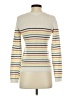 Downeast Stripes Ivory Turtleneck Sweater Size XS - photo 2