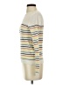 Downeast Stripes Ivory Turtleneck Sweater Size XS - photo 5