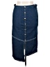 Assorted Brands Blue Denim Skirt Size XL - photo 1