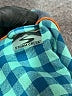storm creek Checkered-gingham Teal Long Sleeve Blouse Size M - photo 7